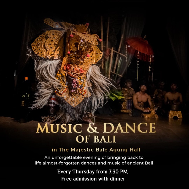 Music & Dance of Bali at Hotel Tugu Bali