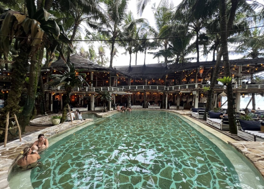 Pool at La Brisa Beach Club in Canggu, Bali, Indonesia