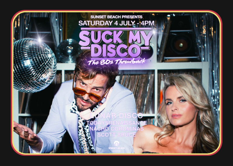Suck My Disco | Sunset Beach Bali | 4 July