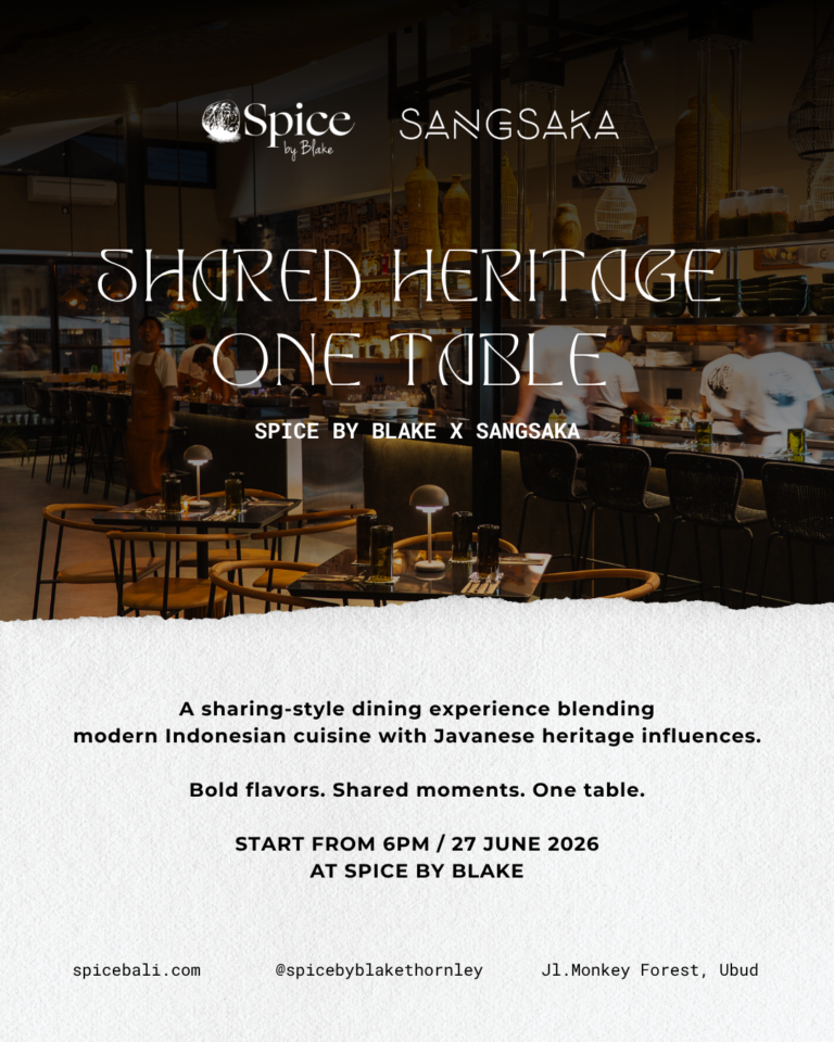 Shared Heritage, One Table Spice By Blake X SangSaka