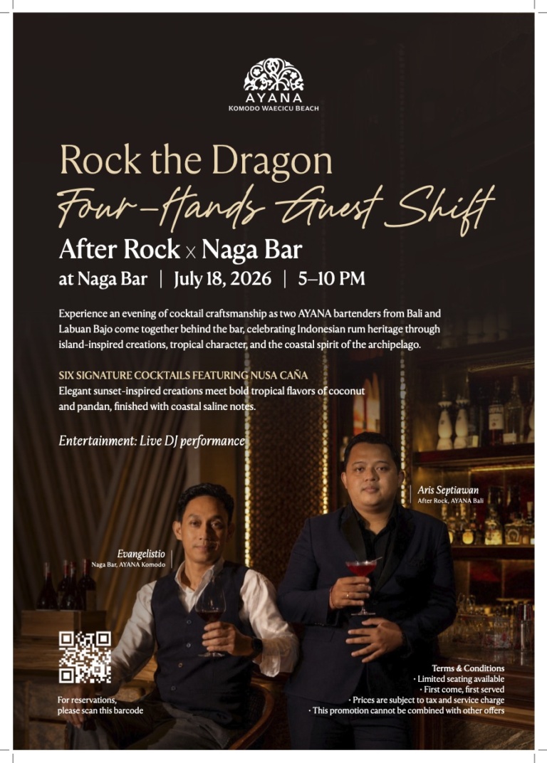 Rock the Dragon: Four-Hands Guest Shift After Rock x Naga Bar