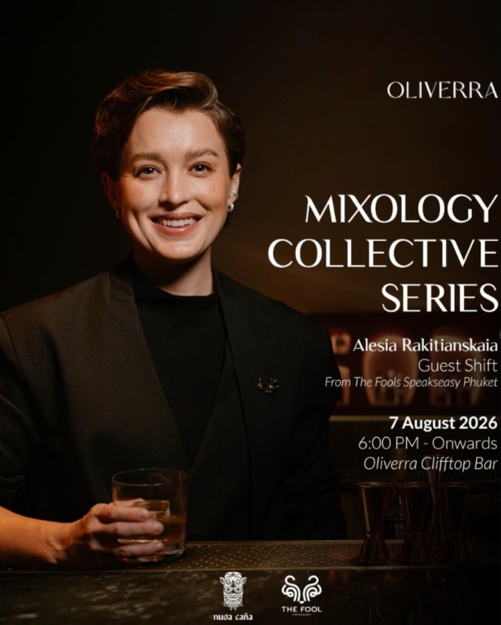 Mixology Collective Series with Alesia Rakitianskaia at Oliverra