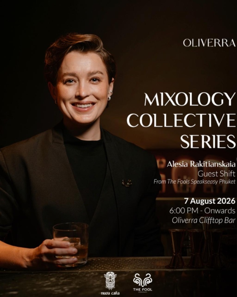 Mixology Collective Series with Alesia Rakitianskaia at Oliverra