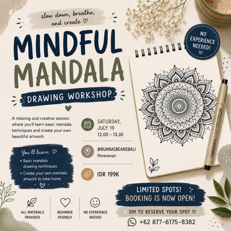 Mindful Mandala Drawing Workshop