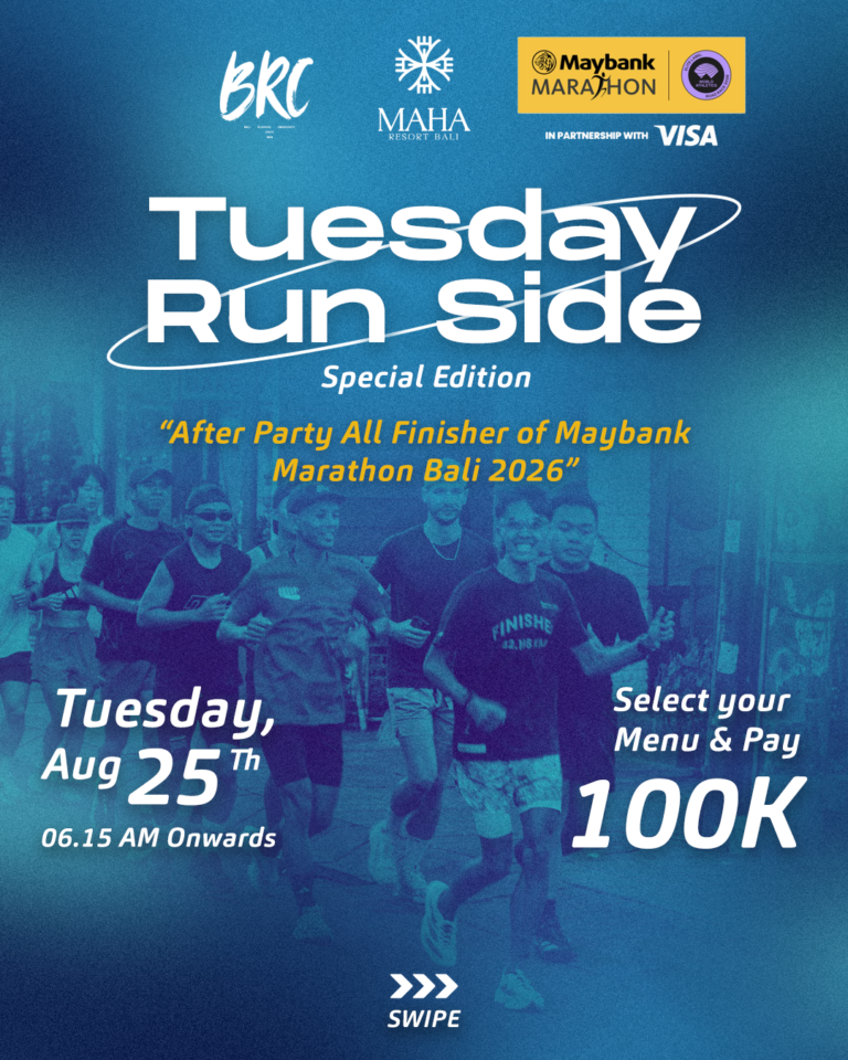 Tuesday Run Side Special Edition – After Party All Finisher of Maybank Marathon Bali 2026