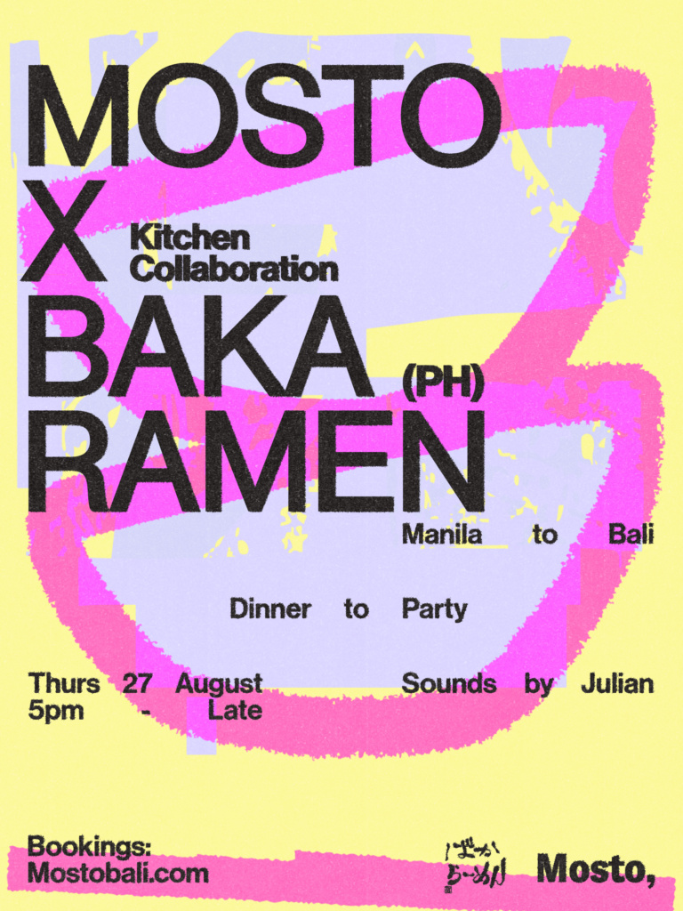 MOSTO X BAKARAMEN | Honeycombers