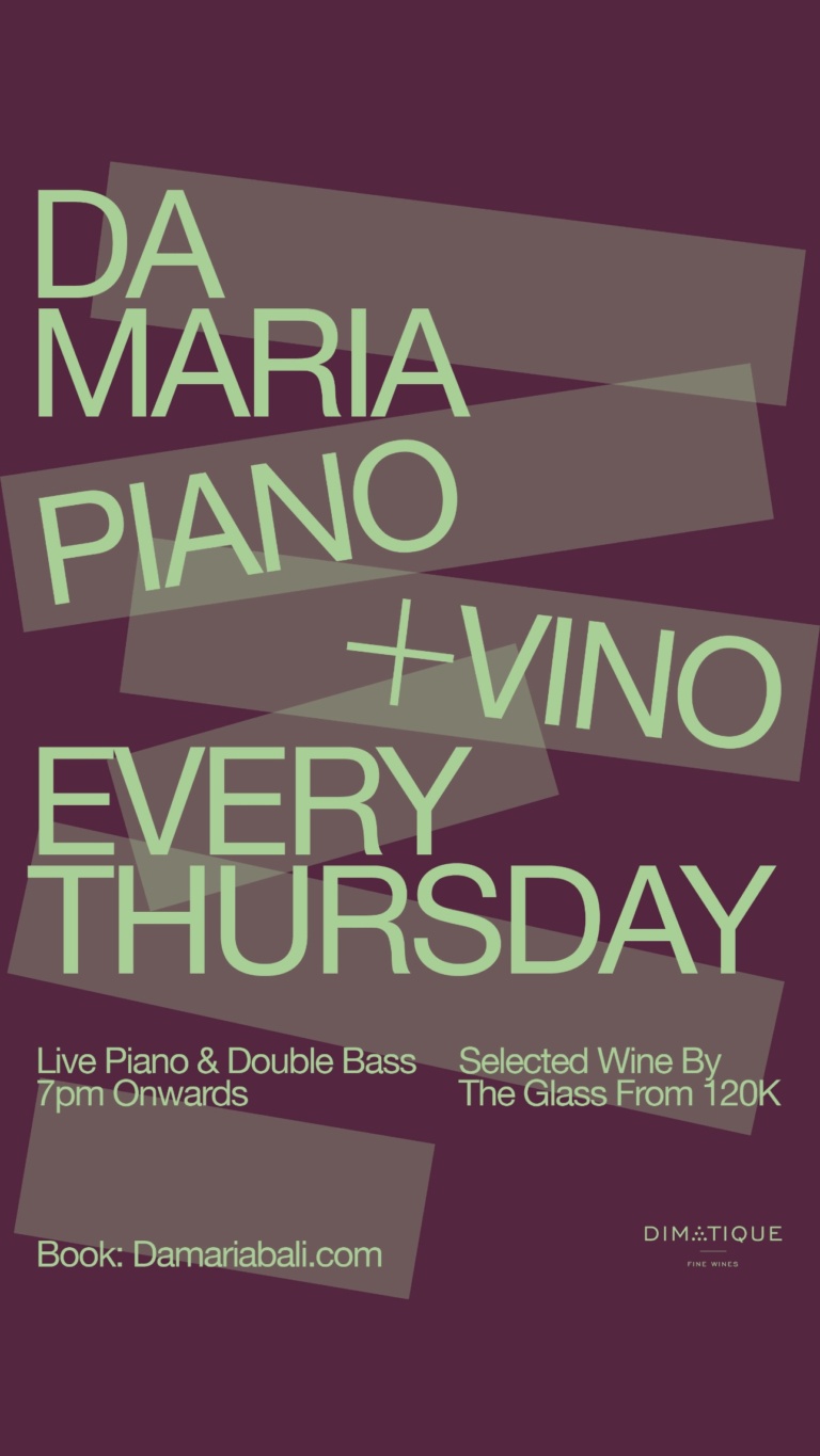 Da Maria Piano + Vino – EVERY THURSDAY
