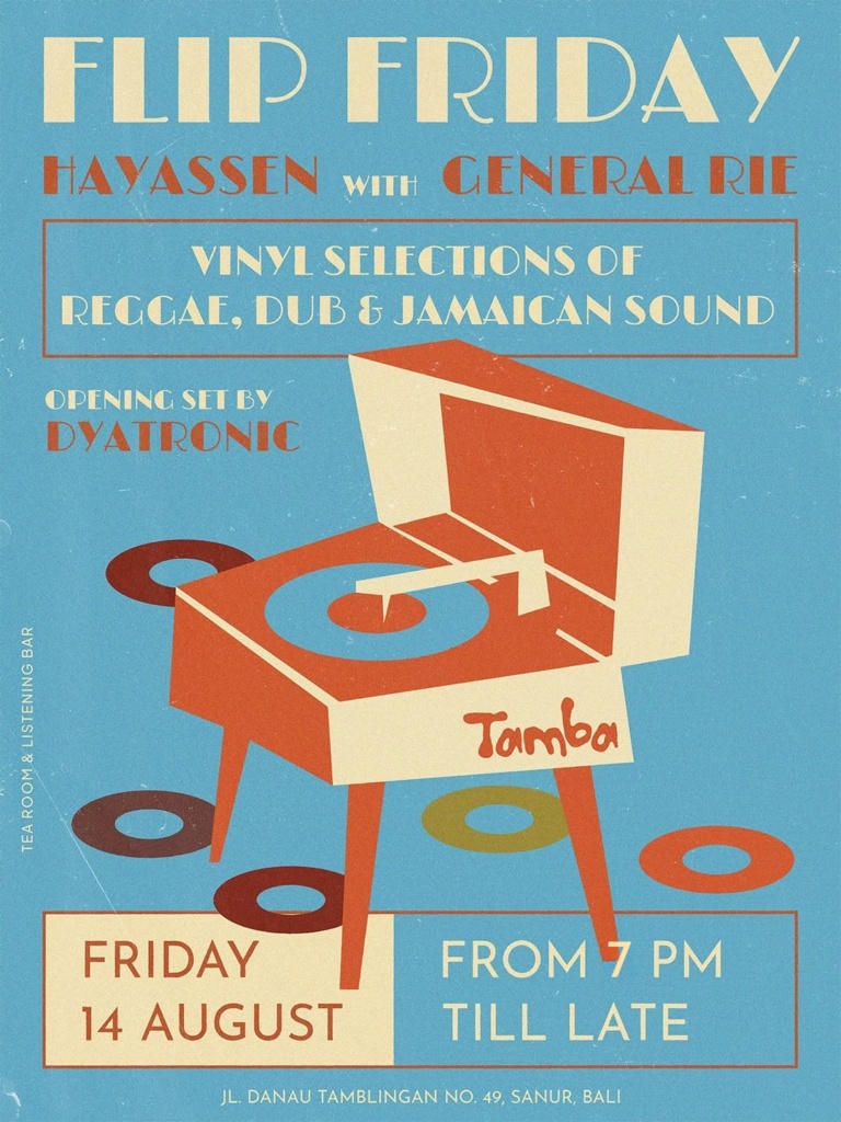 TAMBA – FLIP FRIDAY Special Collaboration with Hayassen and General Rie
