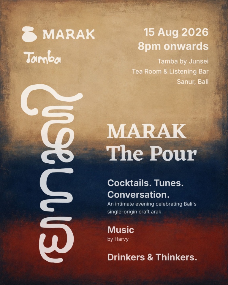 Tamba – MARAK The Pour | Honeycombers