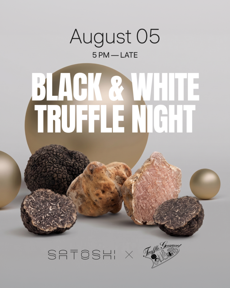 Truffle Dinner: Black & White Edition
