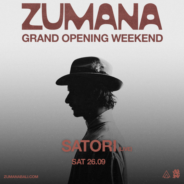 ZUMANA BALI — GRAND OPENING WEEKEND SATORI — SATURDAY, SEPTEMBER 26TH 2026