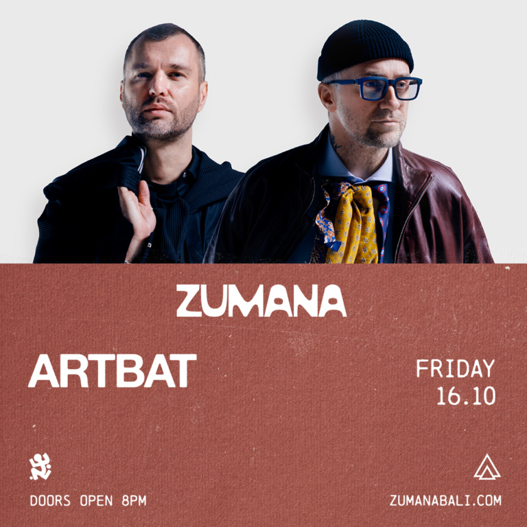 ARTBAT AT ZUMANA BALI (Friday, October 16th 2026)