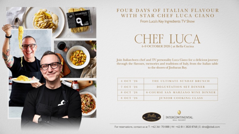 Four Days of Italian Flavour with Star Chef LUCA CIANO at Bella Cucina