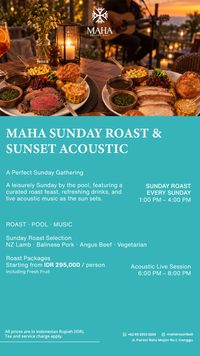Maha Sunday Roast & Sunset Acoustic