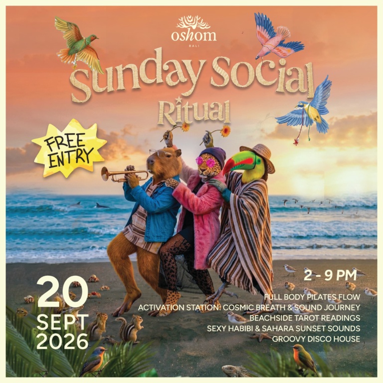 SUNday Social Ritual at Oshom Bali | Honeycombers