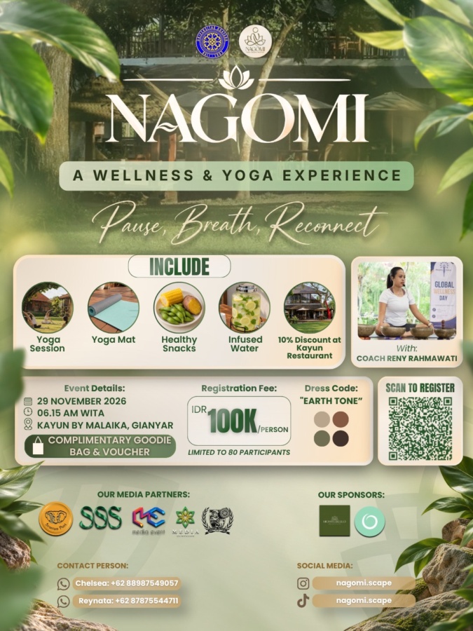 NAGOMI WELLNESS | YOGA EVENT FOR BEGINNER