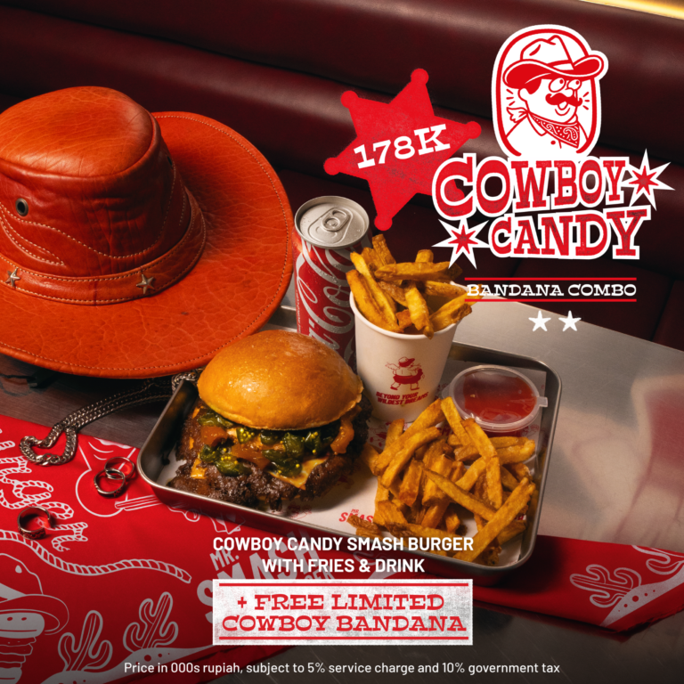 MR.SMASH BURGER COWBOY CANDY COMBO