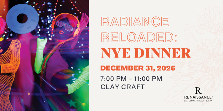 NYE Dinner : Radiance Reloaded