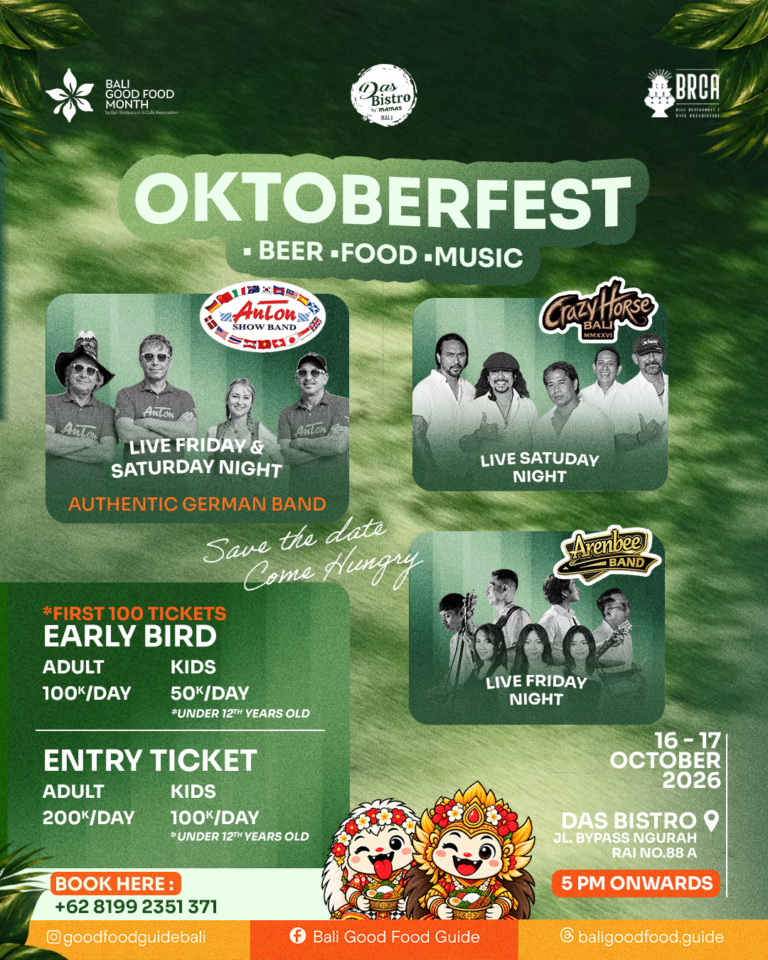 Celebrate Oktoberfest in Bali at Das Bistro