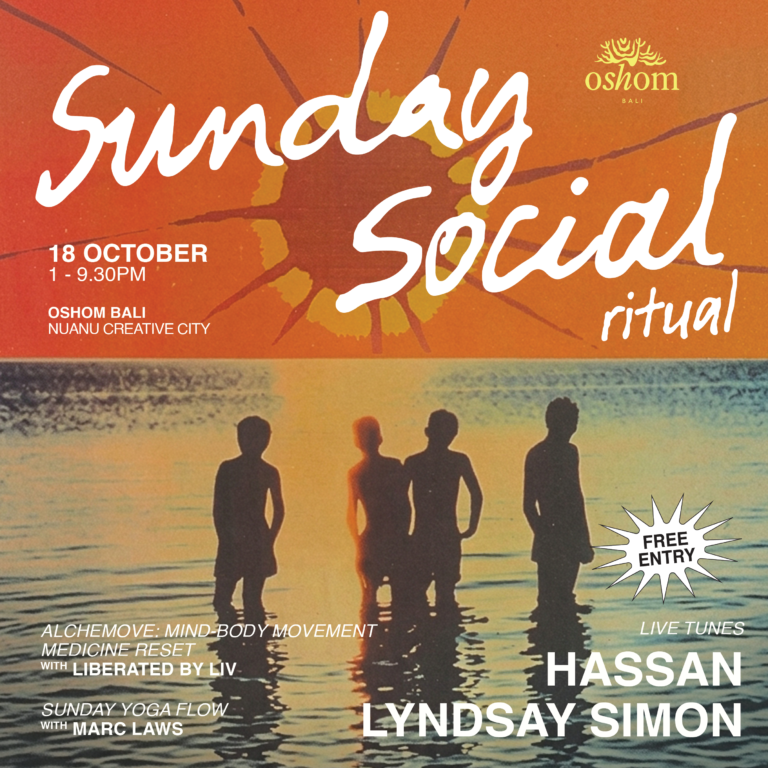 The Sunday Social Ritual 18 October