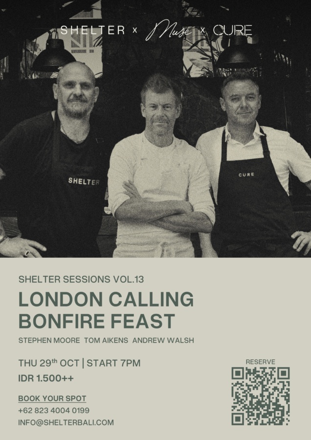 Shelter Session Vol. 13 Ft. 2 Michelin Star Tom Aikens x Andrew Walsh x Stephen Moore