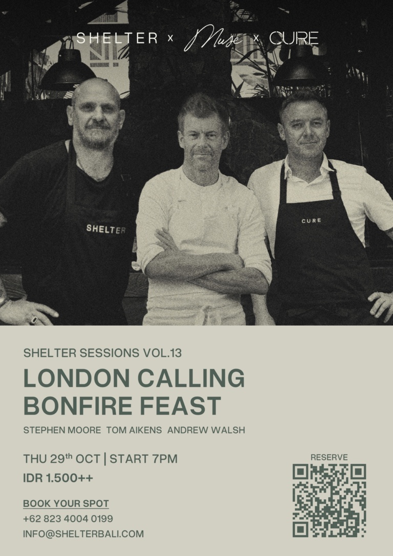 Shelter Session Vol. 13 Ft. 2 Michelin Star Tom Aikens x Andrew Walsh x Stephen Moore