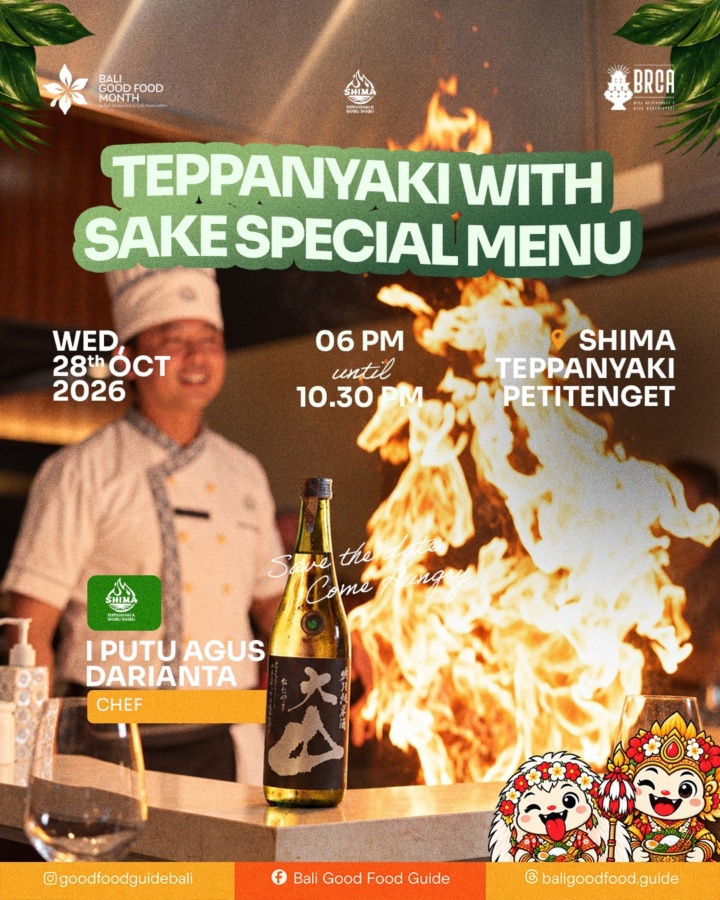 Teppanyaki Special Menu and Sake Night