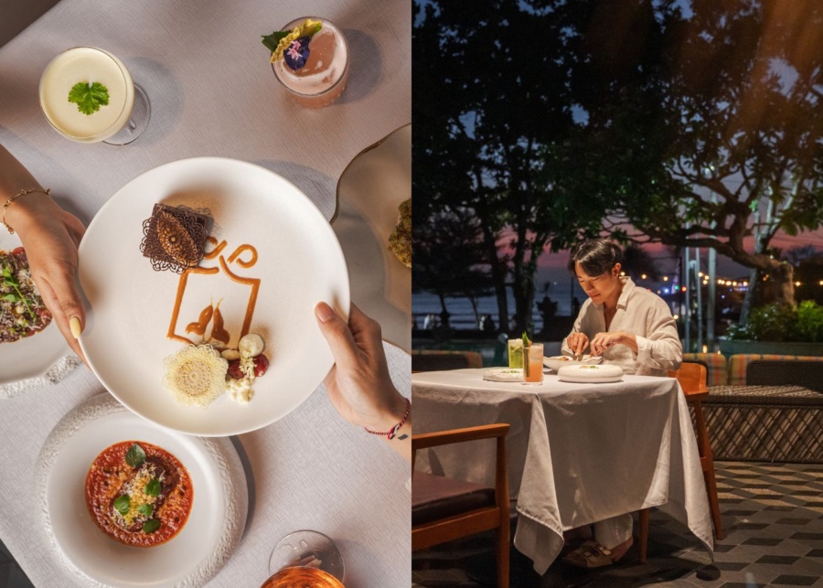 Multi-course dinner for New Year's Eve at beachfront SugarSand , Hotel Indigo Bali Seminyak Beach