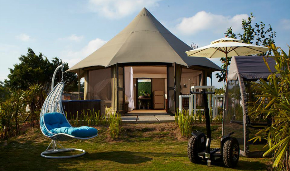Glamping in Asia: Luxury camping and campsites near Singapore, including Thailand, Cambodia, India, Japan, Indonesia and more
