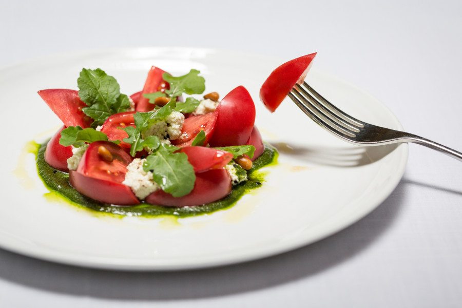 luxury restaurants on Hong Kong Island Japanese fruit tomatoes