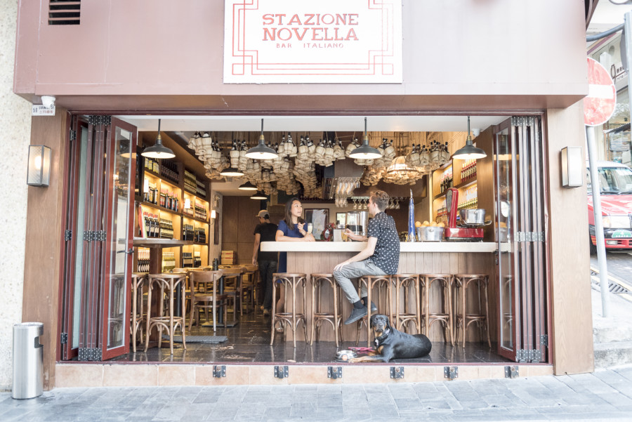 Stazione Novella central soho Hong Kong restaurant dog-friendly cafes