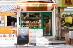 Cheese lovers! Indulge in a big slice of French artisan cheese at LA CREMERIE