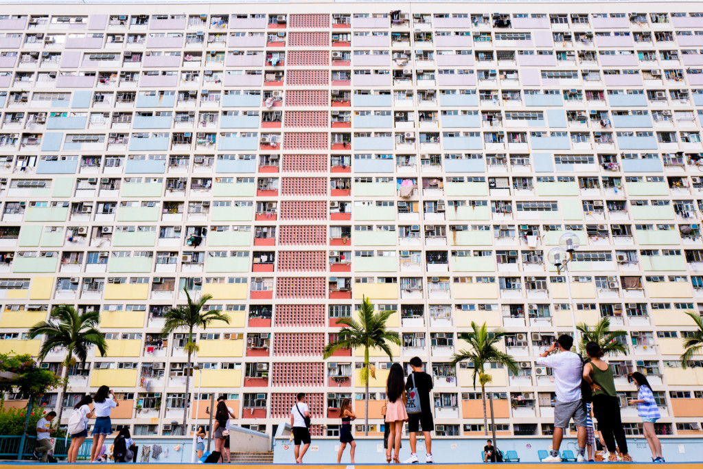 Basketball Courts of Choi Hung Estate (above the car park)