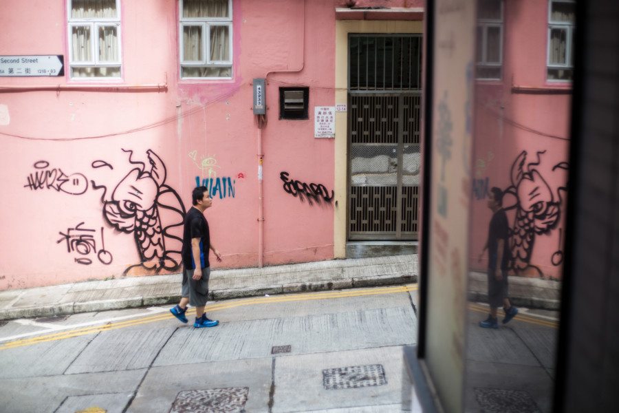 michael kistler street ohotography hong kong street art