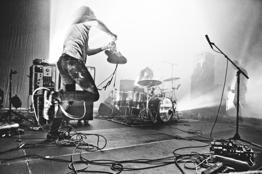 A Place to Bury Strangers Hong Kong American noise rock band guitar