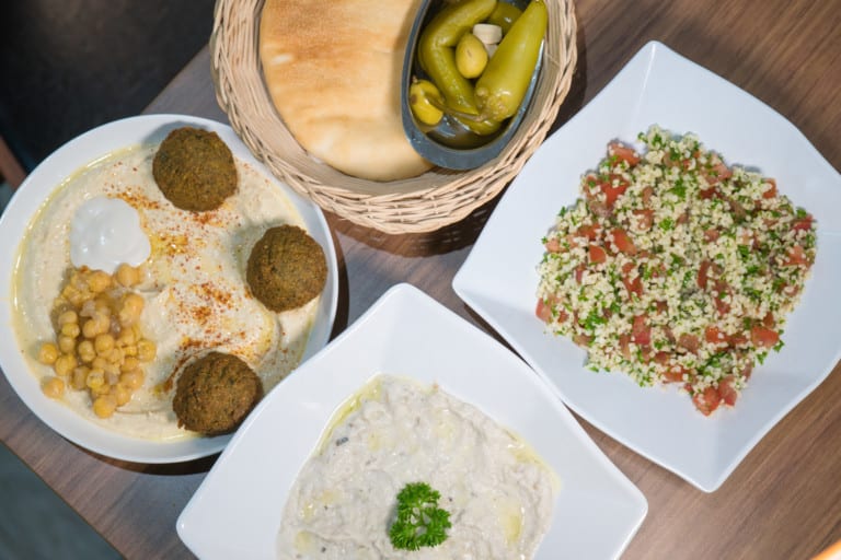 Fans of Middle Eastern food will want to eat all the tasty falafel and hummus at Falafel TLV