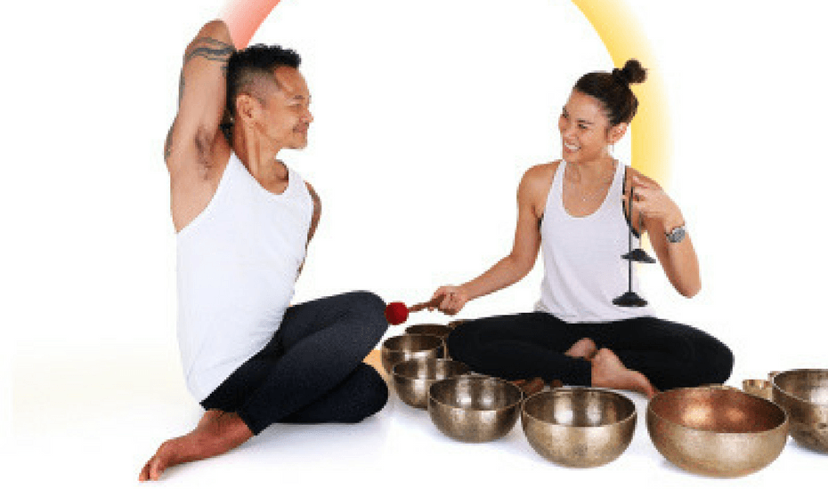 Joyful Yin Yang with Live Himalayan Singing Bowls