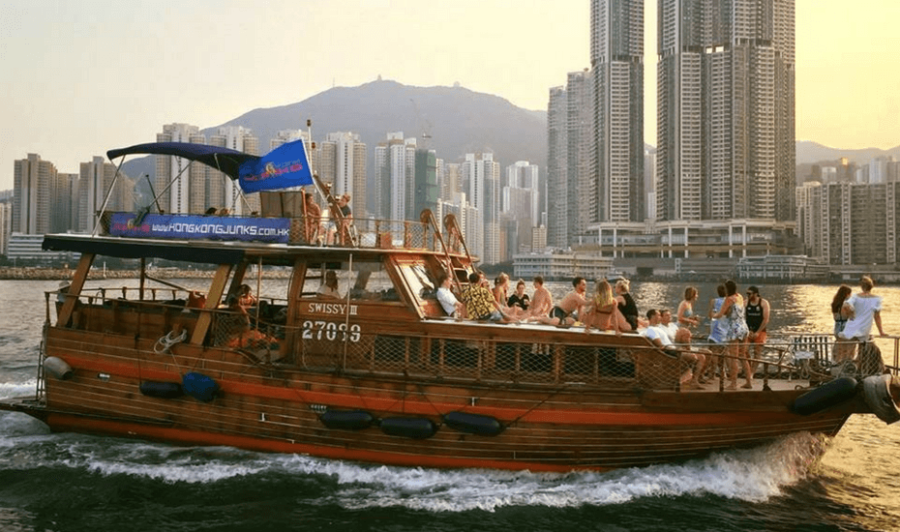 Rent junk boats in Hong Kong Set sail on the high seas