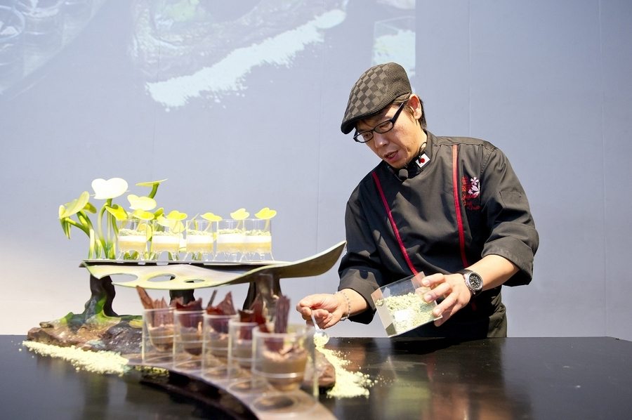 Japanese Pastry Chef Koji Fujita at The Mira Hong Kong