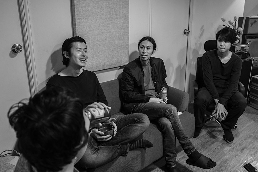 Life was All Silence Hong Kong post rock band interview band room