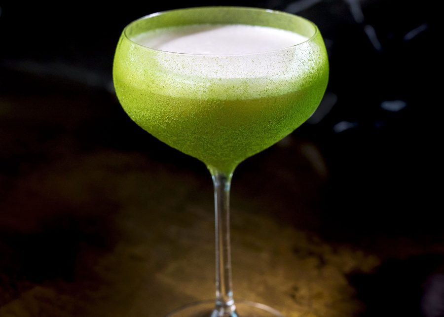 matcha colada aqua spirit hong kong cocktail bar