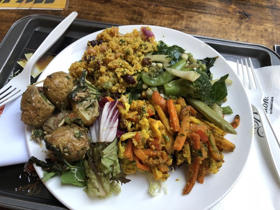 salads in Hong Kong vegan vegetarian food passion by gerard dubois