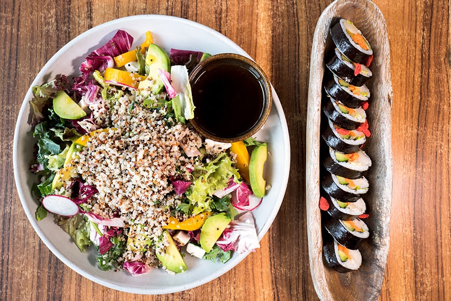 The Joomak presents vegetarian Korean food with pizazz