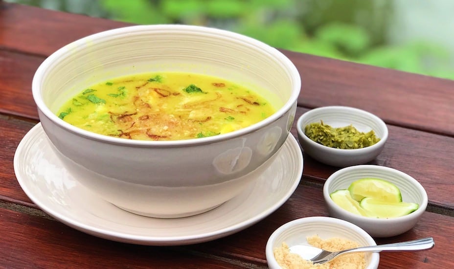 Comfort food: the amazing soto medan at The Residence Bintan