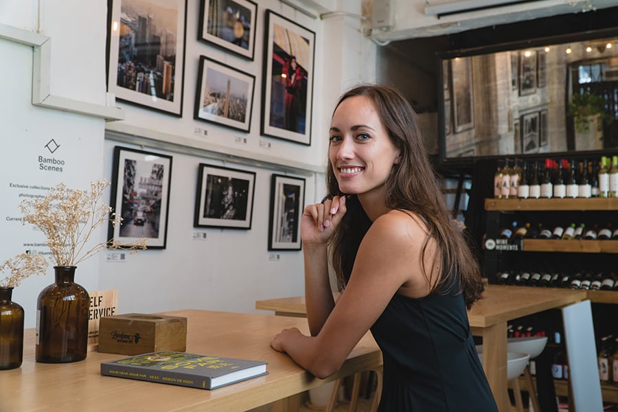 Madelon de Grave from Bamboo Scenes crafts a homely photography art space in Sai Ying Pun