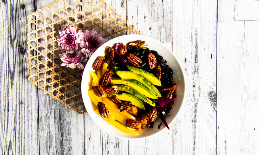 Oaxaca Bowl genie juicery vegetarian restaurants in Hong Kong salads in Hong Kong