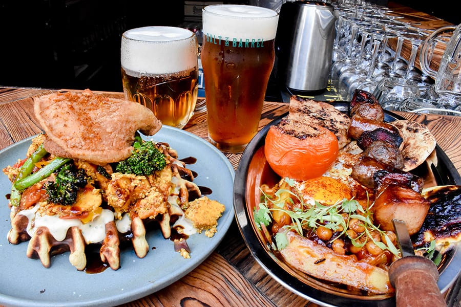 The new brunch at Salt & Barrel offers some of the most delicious food and best value in town