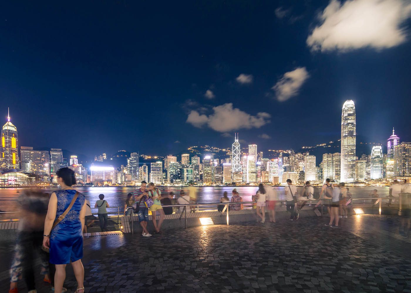 fireworks hong kong west kowloon waterfront promenade