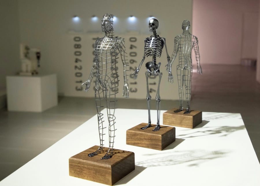 Otto Li, Bond in Your Second Skin sculpture resin art