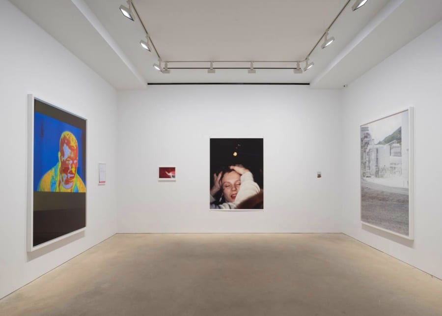 david zwirner art gallery interior wolfgang tillman paintings